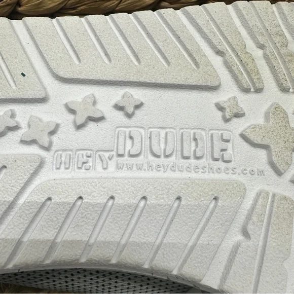 HEY DUDE Wally Sox Stone White Men’s 10 - Picture 14 of 16